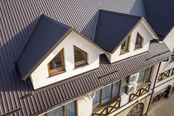 New Metal Roof Installation